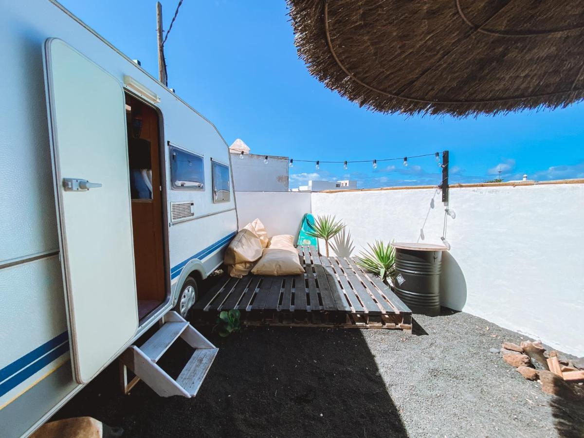 Glamping Caravan Lanzarote Tinajo Kültér fotó