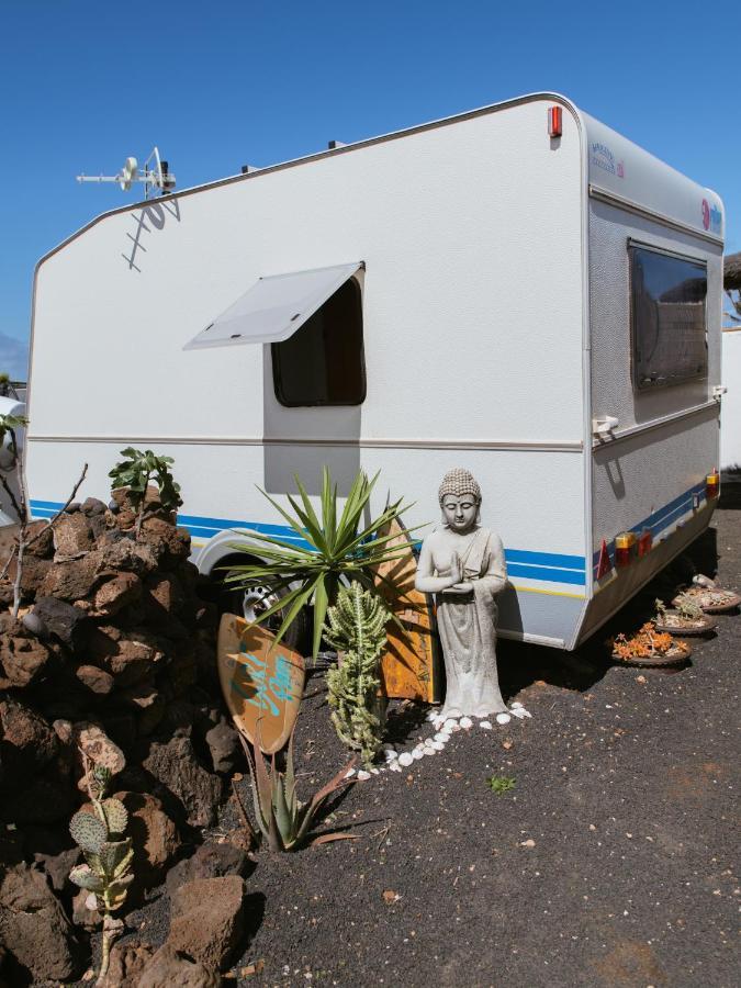 Glamping Caravan Lanzarote Tinajo Kültér fotó