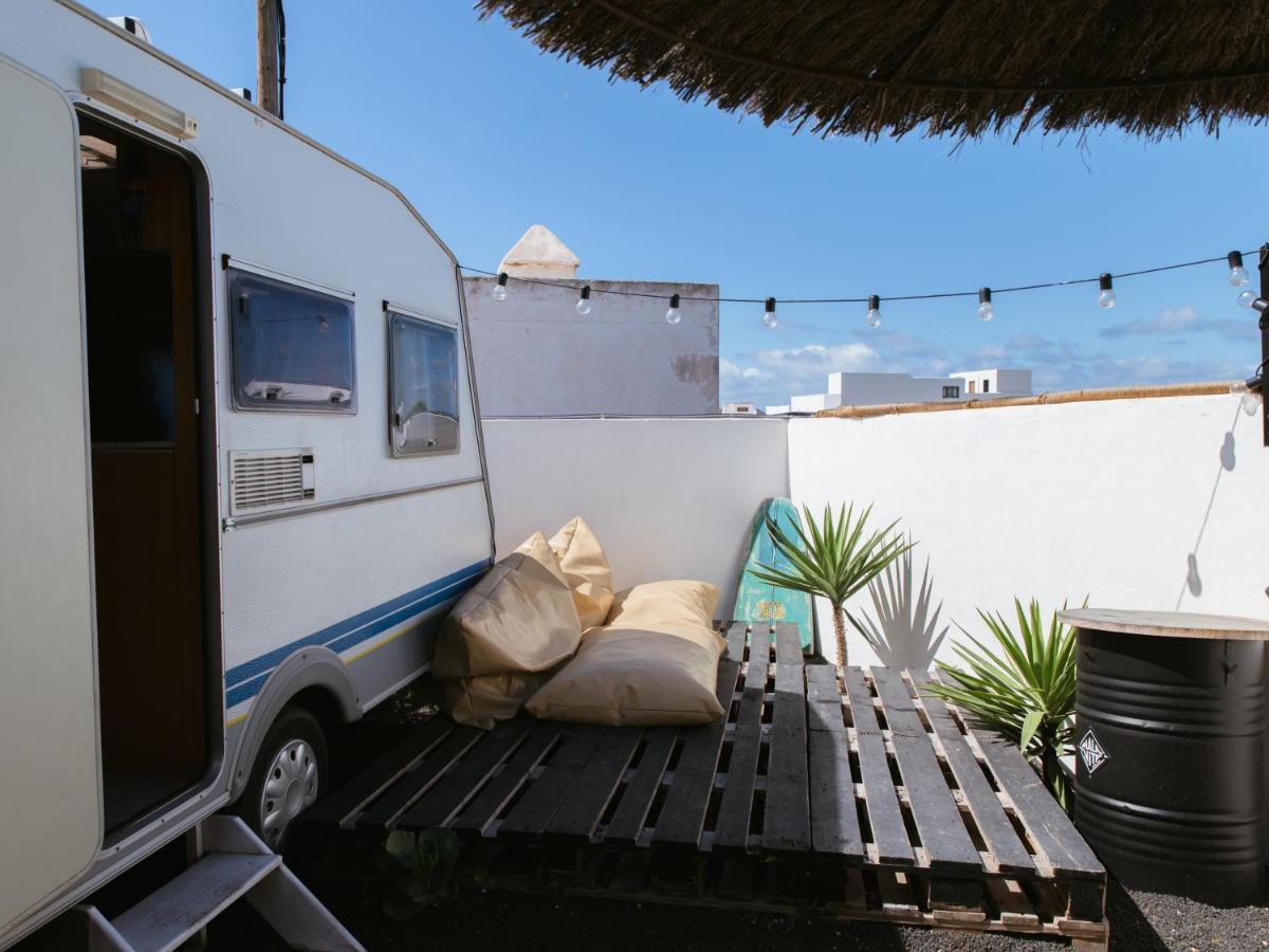 Glamping Caravan Lanzarote Tinajo Kültér fotó